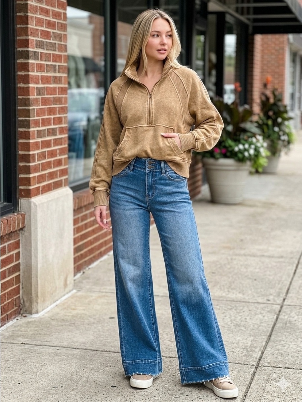 Curated color theory fall outfit
